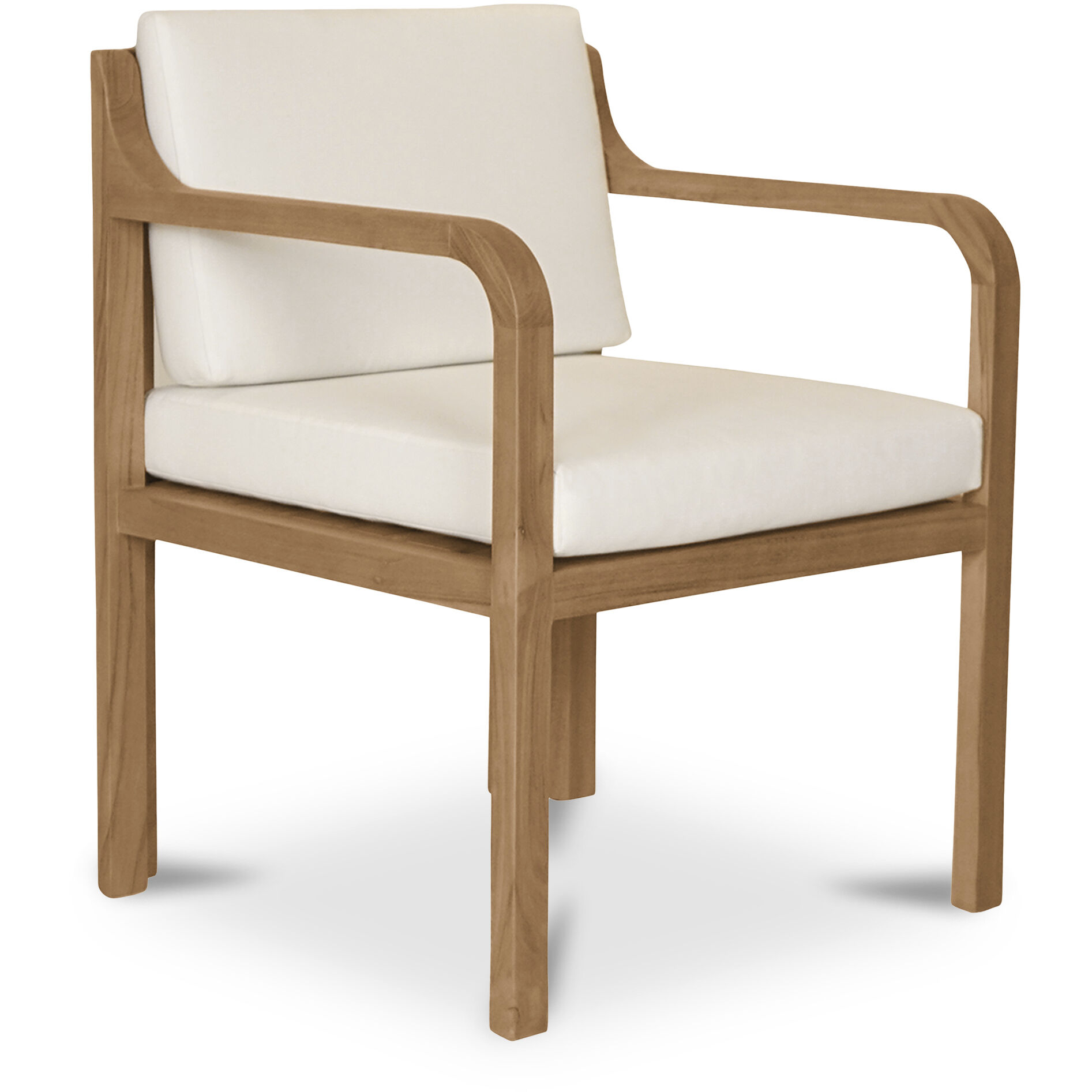 Nellie White Outdoor Dining Chair